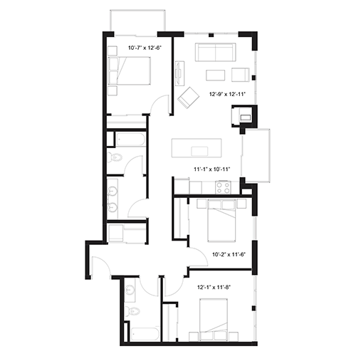 Hermes floor plan thumbnail
