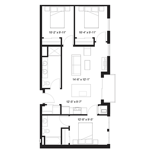 Demeter floor plan thumbnail